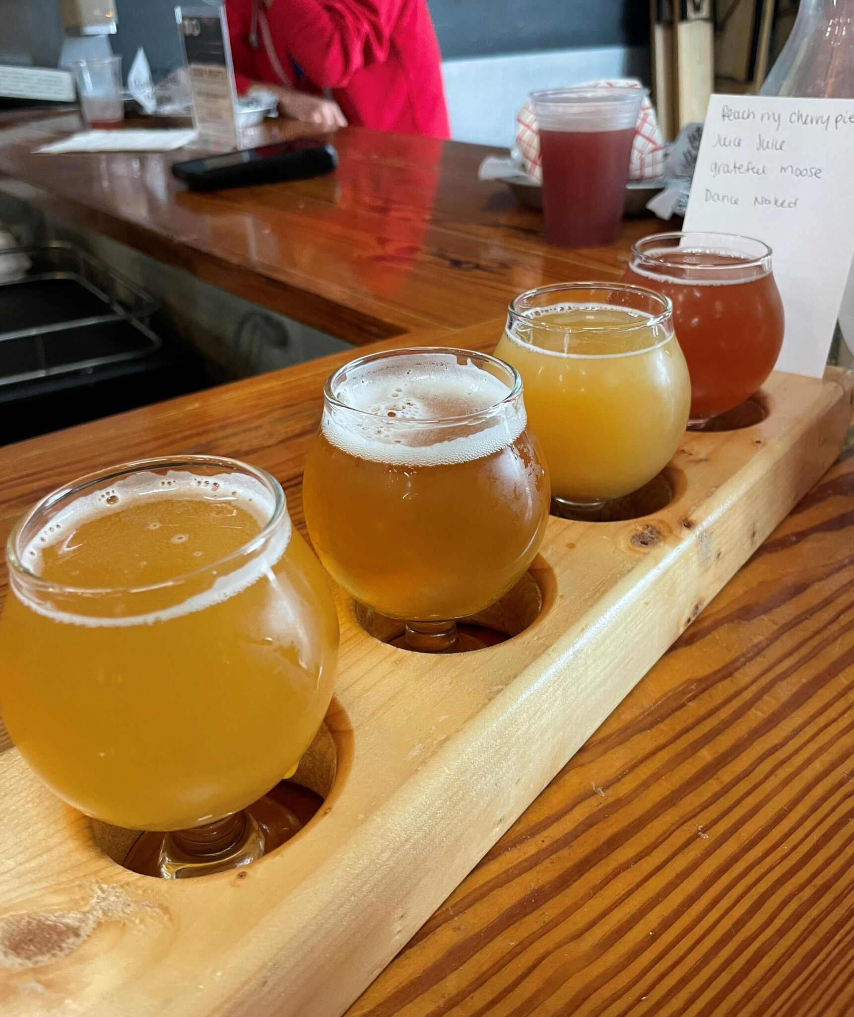 Beer flight