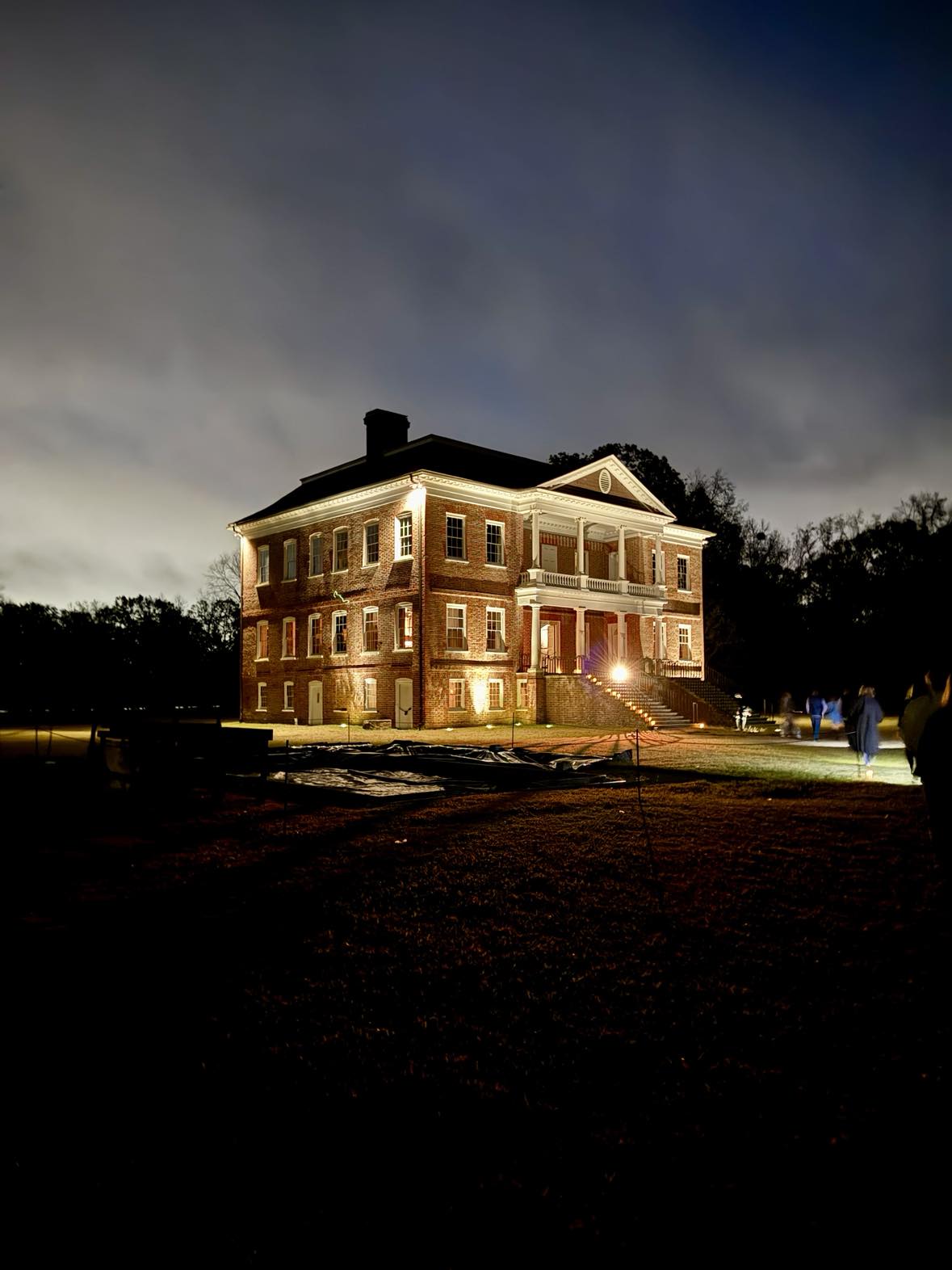 Drayton Hall at Night