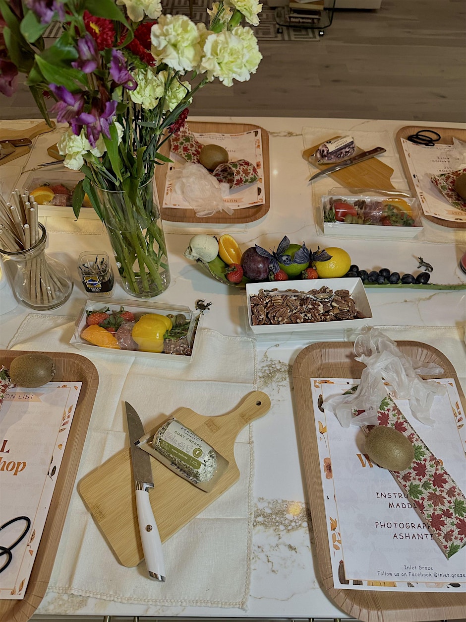 Wood Burning & Charcuterie Design with Inlet Graze