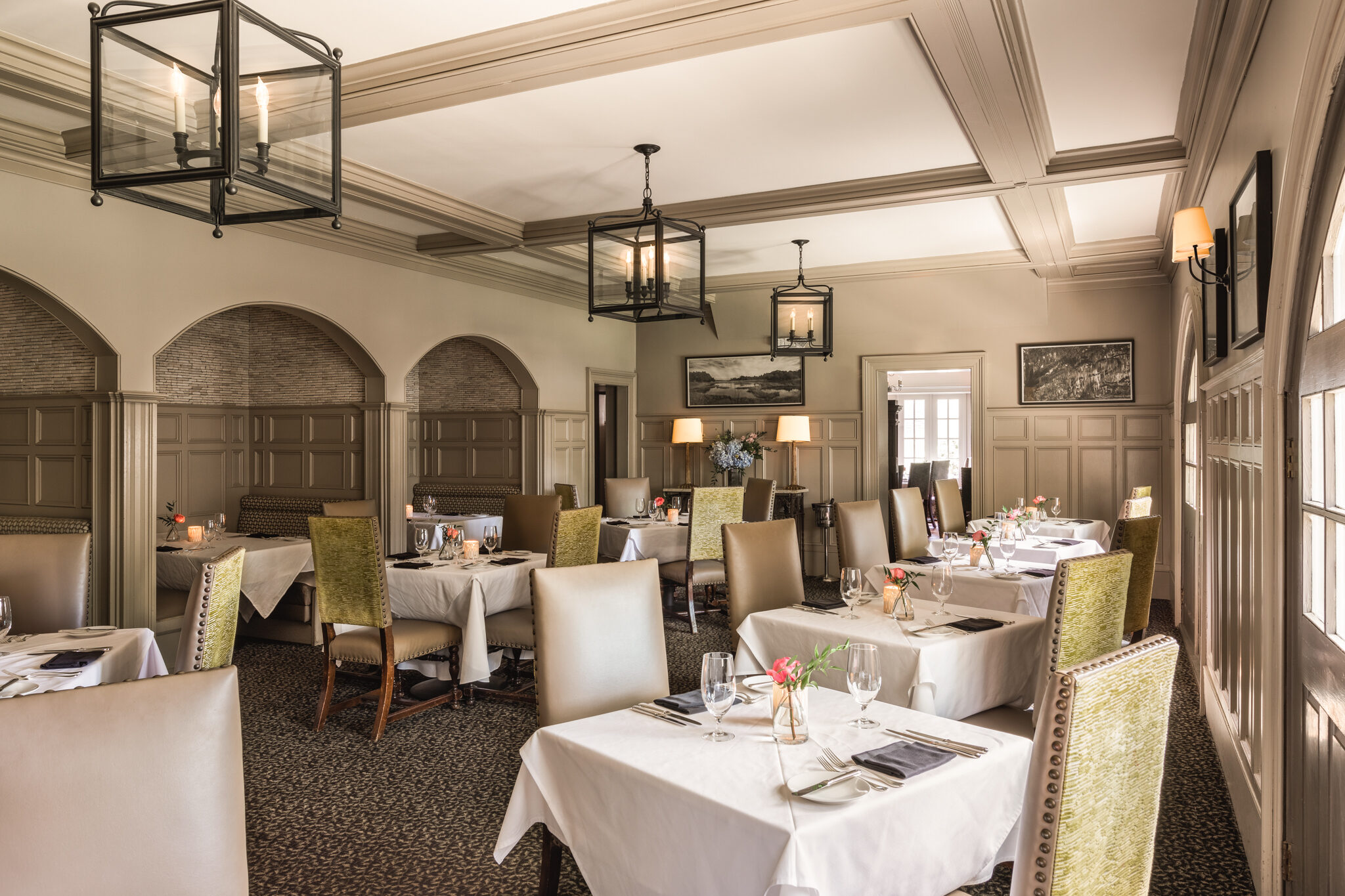 Main Dining Room at Circa 1886